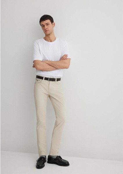 Jake Mavi Black Bej Gabardin Pantolon 0042288058