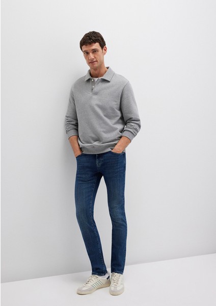 Jake Premium Blue Gölgeli Koyu Mavi Jean Pantolon 0042288222