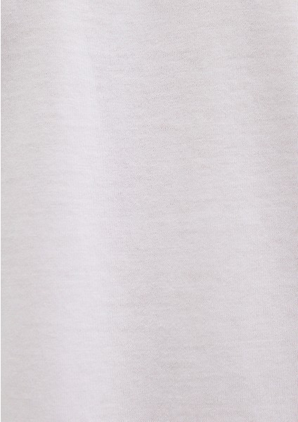 Siyah Miav Baskılı Beyaz Tişört 067153-602