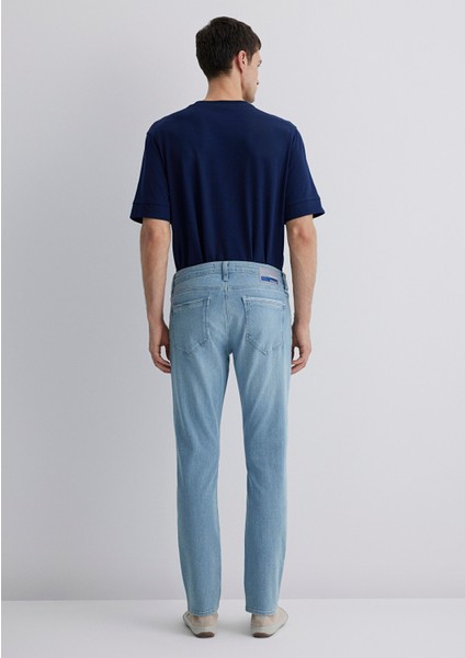 Jake Premium Blue Puslu Açık Mavi Jean Pantolon 0042287127