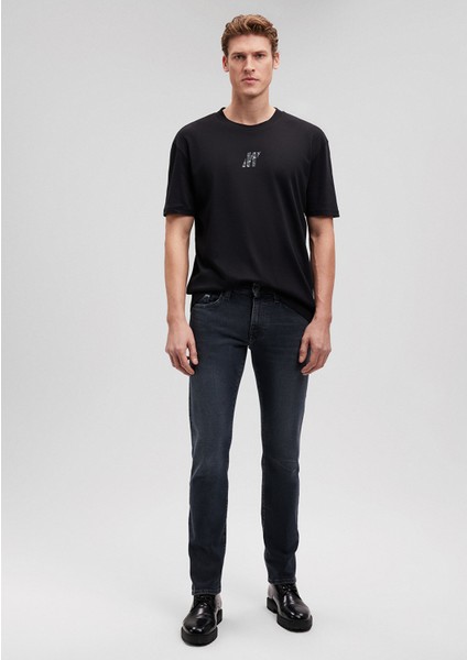 Jake Mavi Pro Vintage Koyu Gri Smoke Jean Pantolon 0042286535