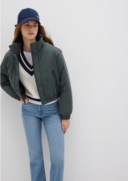 Yeşil Şişme Mont 1110269-71598