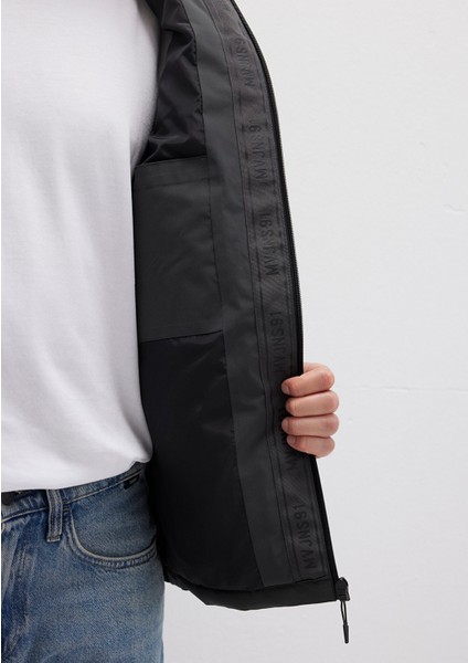 Kapüşonlu Antrasit Şişme MONT0110352-86803