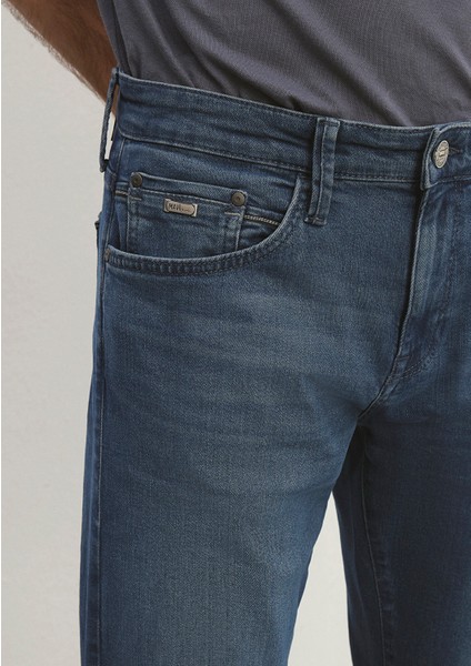 Jake Lux Black Vintage Indıgo Mavi Jean Pantolon 0042286546