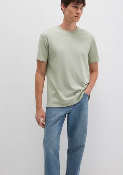 Yeşil Basic Tişört 066249-85873