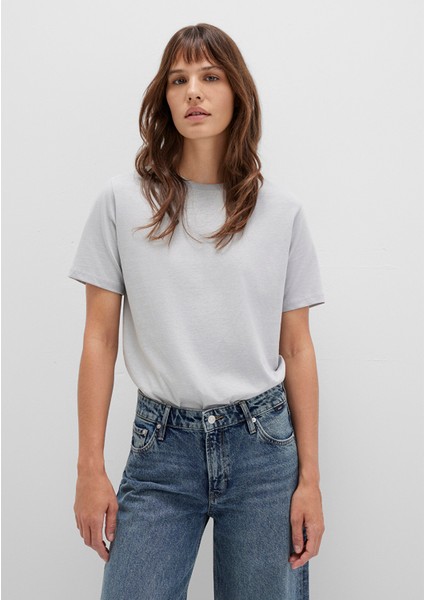 Gri Basic Tişört 1600965-70075