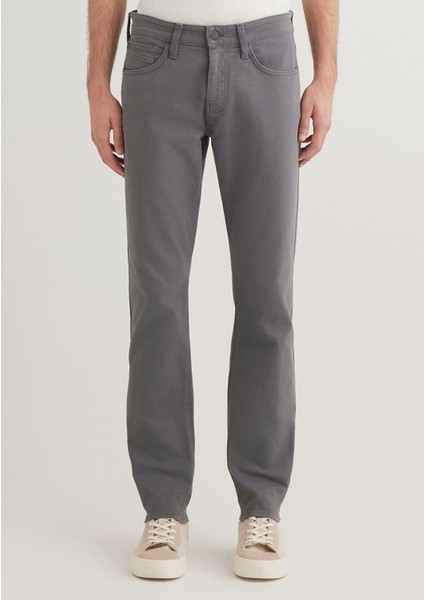 Jake Koyu Gri Comfort Gabardin Pantolon 0042286569