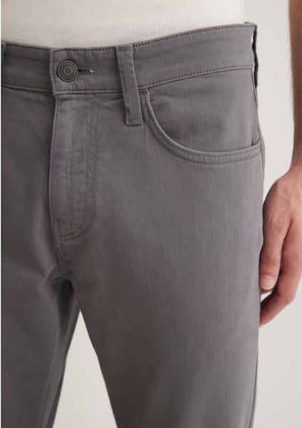 Jake Koyu Gri Comfort Gabardin Pantolon 0042286569