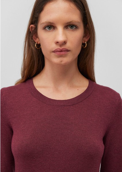 Bisiklet Yaka Bordo Kazak 1710510-70415