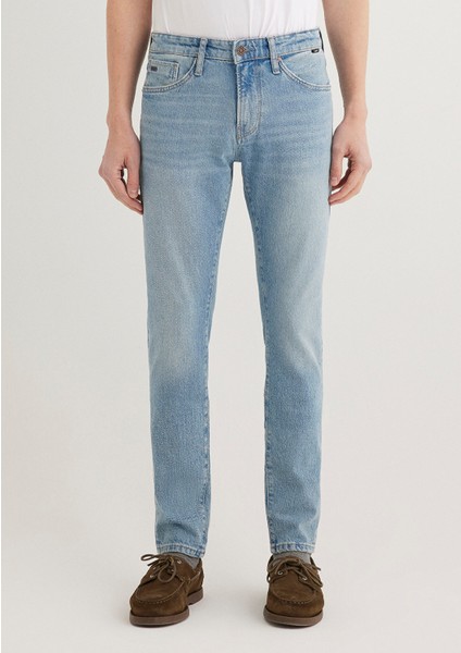 James Classic Denim Puslu Açık Mavi Jean Pantolon 0042486407