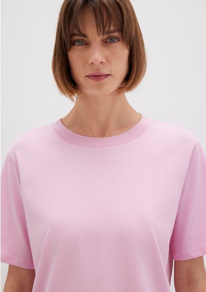 Pembe Basic Tişört 1600955-71117