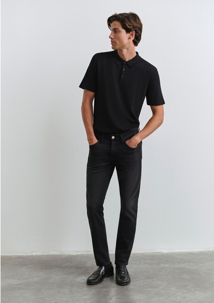 Jake Lux Black Antrasit Smoke Jean Pantolon 0042286544