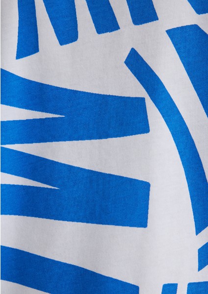 Mavi Logo Baskılı Mavi Tişört 0610629-81347