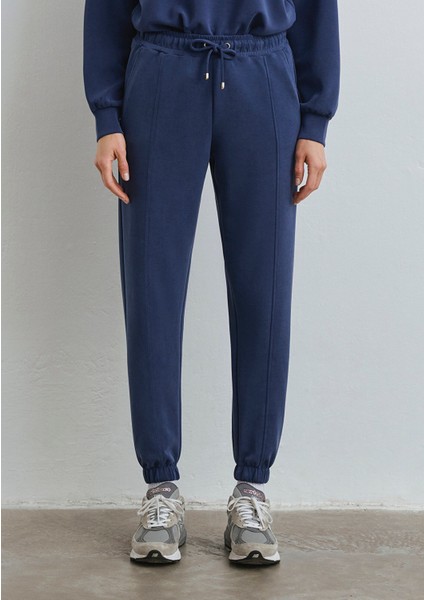 Lux Touch TENCEL TM Lacivert Modal Eşofman Altı 1600453-70491