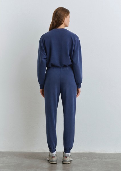 Lux Touch TENCEL TM Lacivert Modal Eşofman Altı 1600453-70491