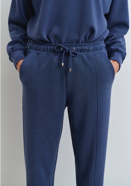 Lux Touch TENCEL TM Lacivert Modal Eşofman Altı 1600453-70491