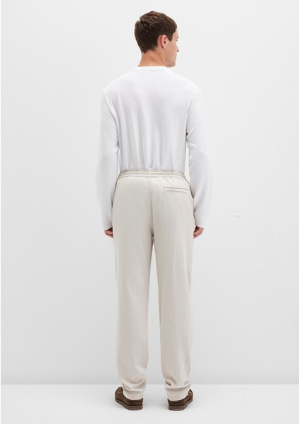 Ekru Jogger Pantolon 0010168-70144