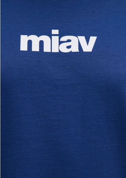 Miav Baskılı Lacivert Tişört 1610622-70722