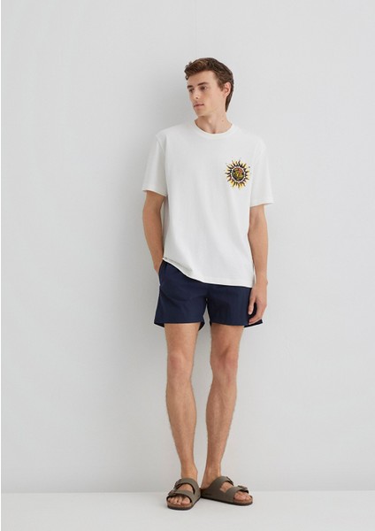 Lacivert Kısa Deniz Şortu 0910879-83097