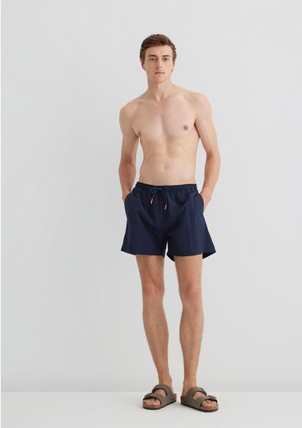 Lacivert Kısa Deniz Şortu 0910879-83097