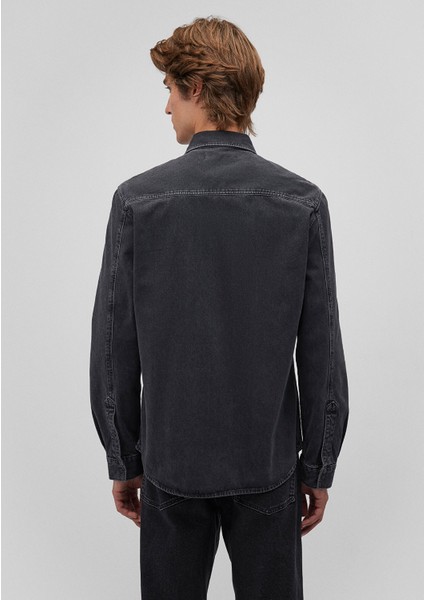 Rio Everyday Antrasit Vintage Jean Gömlek 0295785223