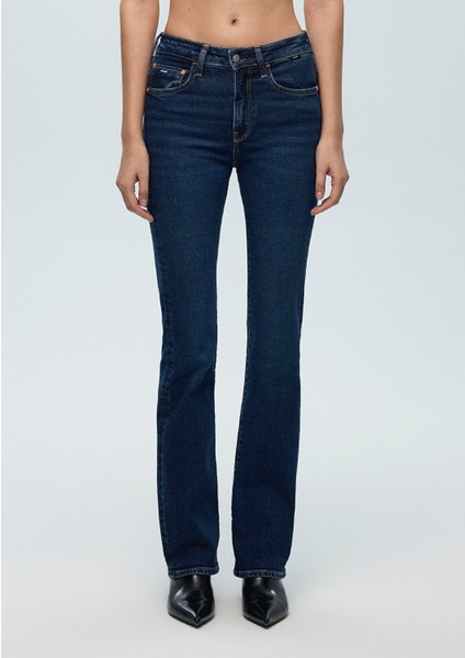 Maria Real Blue Derin Lacivert Jean Pantolon 101225-85284