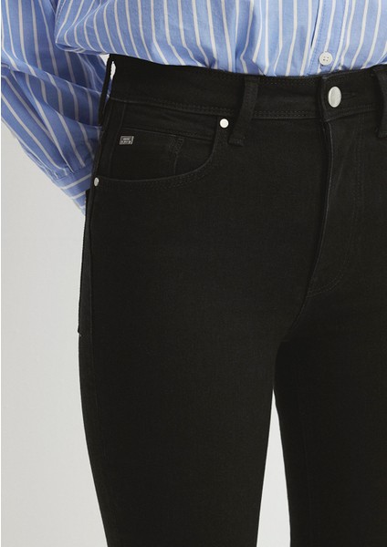 Viola Gold Premium Siyah Jean Pantolon 101048-85805