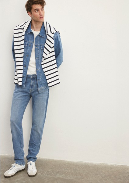 Marcus Premium Blue Indigo Mavisi Jean Pantolon 0035183710