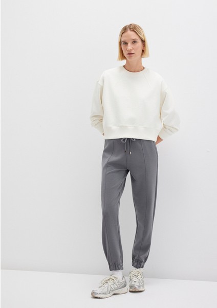 Lux Touch TENCEL TM Antrasit Modal Eşofman Altı 1600453-70122