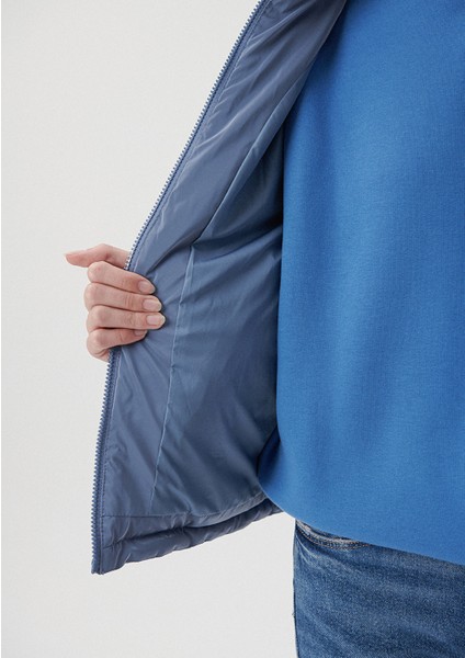 Premium Kapitone Mavi Şişme Mont 1110230-70738