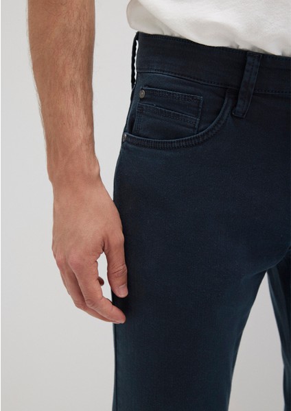Jake Kolej Mavi Comfort Gabardin Pantolon 0042285237