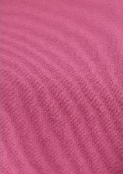 Mavi Logo Baskılı Pembe Crop Tişört 1611585-84670