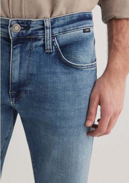 Marcus Krmzbyz Mavi Premium Indigo Mavisi Jean Pantolon 0035183704