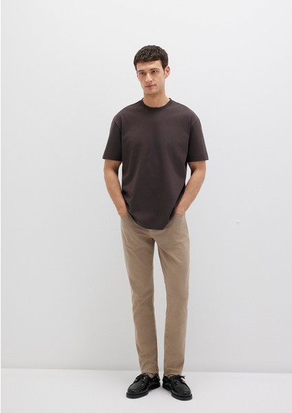 Jake Mavi Black Koyu Bej Gabardin Pantolon 0042281549