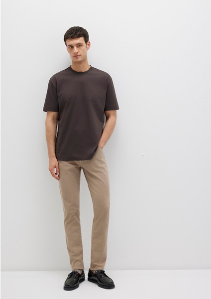 Jake Mavi Black Koyu Bej Gabardin Pantolon 0042281549