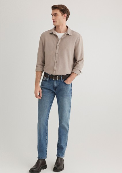 Marcus Krmzbyz Mavi Premium Indigo Mavisi Jean Pantolon 0035183704