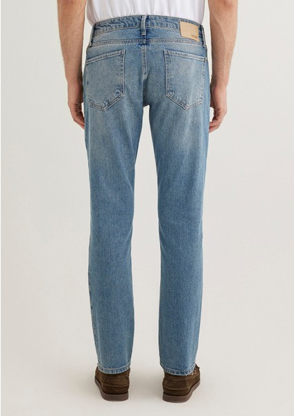 Jake 90lar Vintage Indigo Mavi Jean Pantolon 0042285360