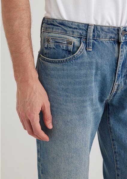 Jake 90lar Vintage Indigo Mavi Jean Pantolon 0042285360
