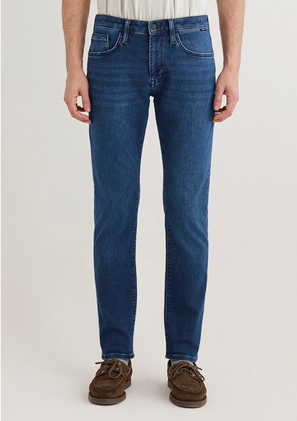 Marcus Sporty Koyu Mavi Jean Pantolon 0035182162