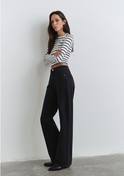 Victoria Gold Premium Antrasit Smoke Jean Pantolon 101072-82298