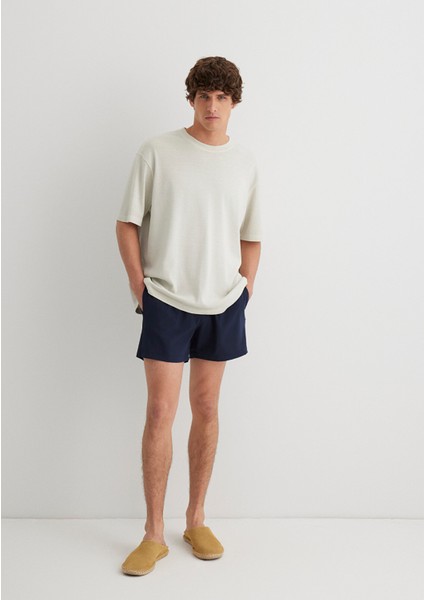 Lacivert Kısa Deniz Şortu 0910242-81430