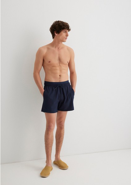 Lacivert Kısa Deniz Şortu 0910242-81430