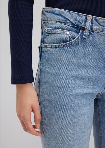 Miav 90lar İndigo Mavisi Jean Pantolon 1010299-83039