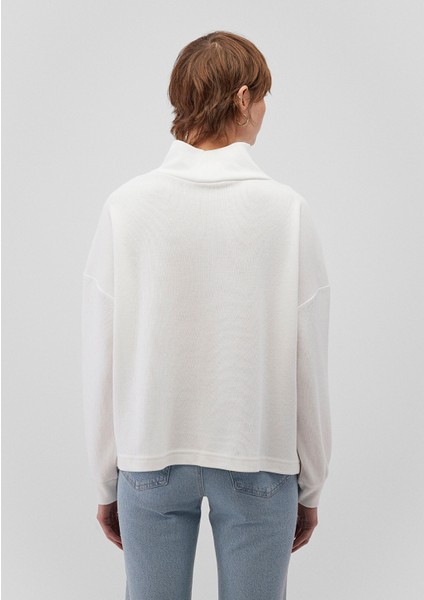 Lux Touch TENCEL TM Beyaz Modal Sweatshirt 1611224-70057