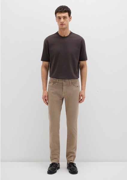 Jake Mavi Black Koyu Bej Gabardin Pantolon 0042281549