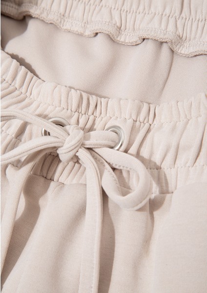 Lux Touch TENCEL TM Modal Bej Eşofman Altı 1600453-34531