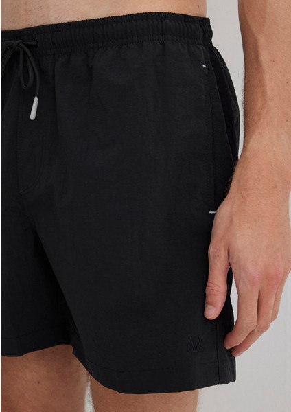 Siyah Kısa Deniz Şortu 0910879-900