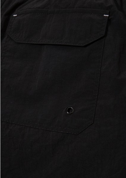 Siyah Kısa Deniz Şortu 0910879-900