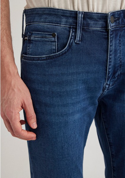 Marcus Sporty Koyu Mavi Jean Pantolon 0035182162