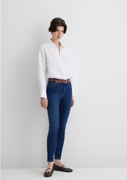 Tess Gold Premium Indigo Mavisi Jean Pantolon 100328-82232